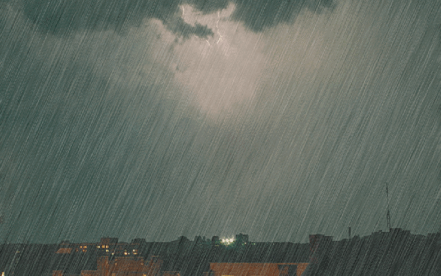 雷电暴雨+8级大风！一场狂风暴雨即将来临！