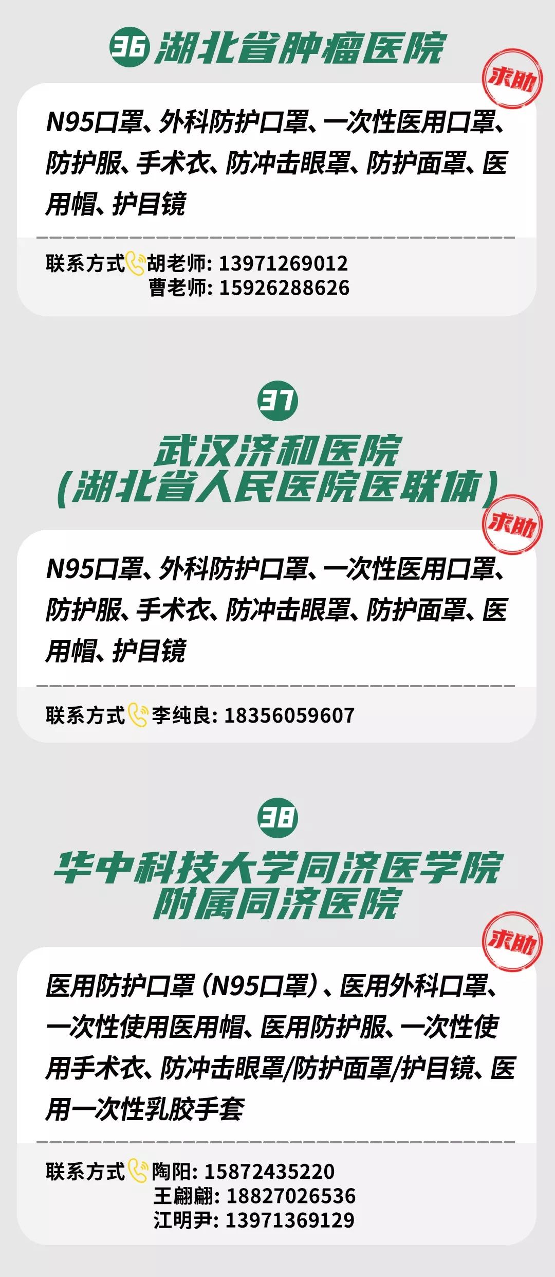 速转！武汉疫情急需大家帮助！