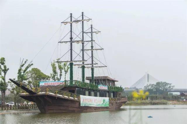 东莞最新网红休闲胜地~12.8元抢东江印象生态园观光票，海上丝路长廊、印象风车、孔雀观赏····休闲假日！秋游拍摄~共度欢乐时光