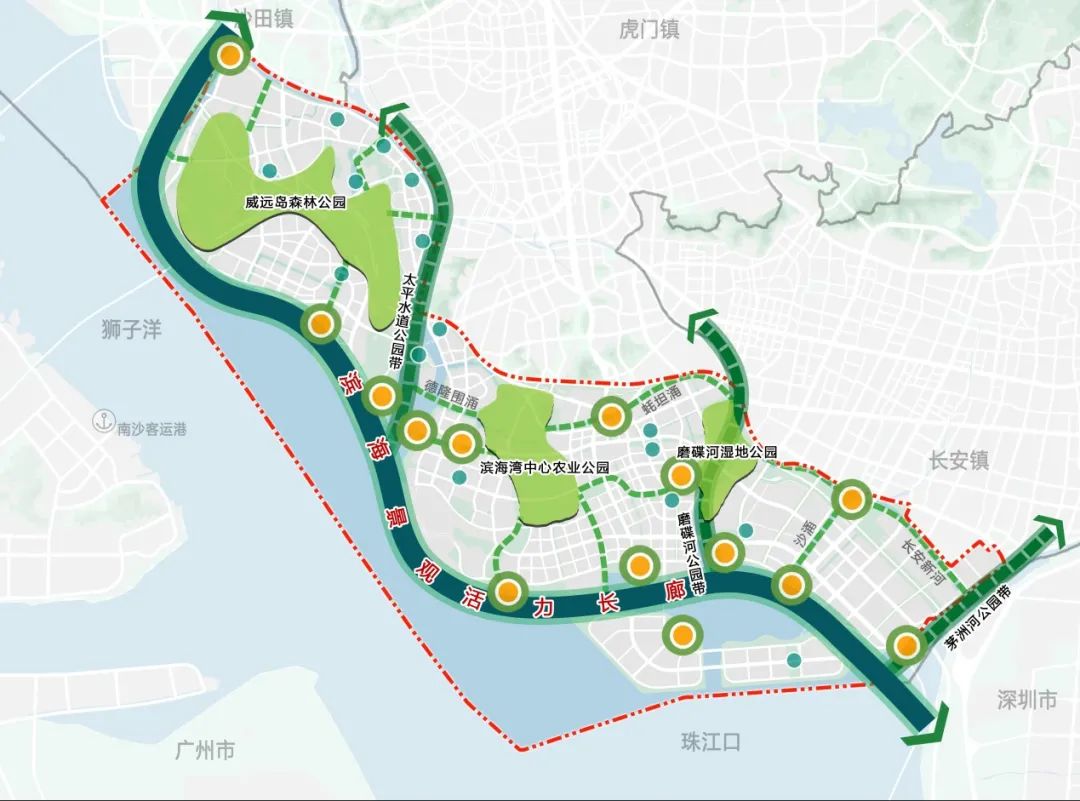 来啦！东莞首个海滨公园！美炸了！