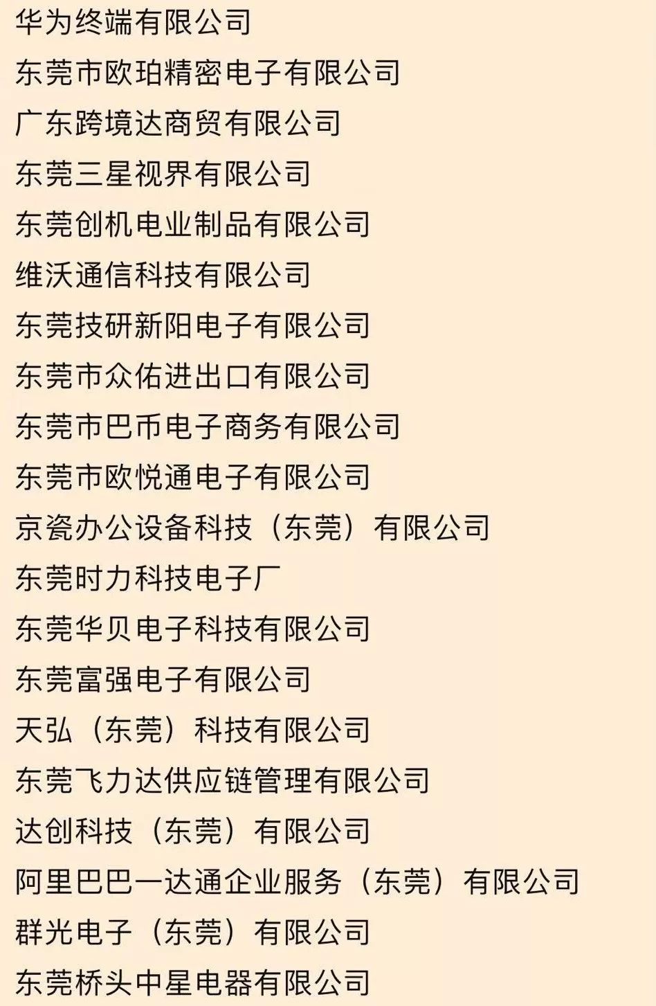 刚刚，东莞最牛的100家企业公布！你公司上榜了吗？