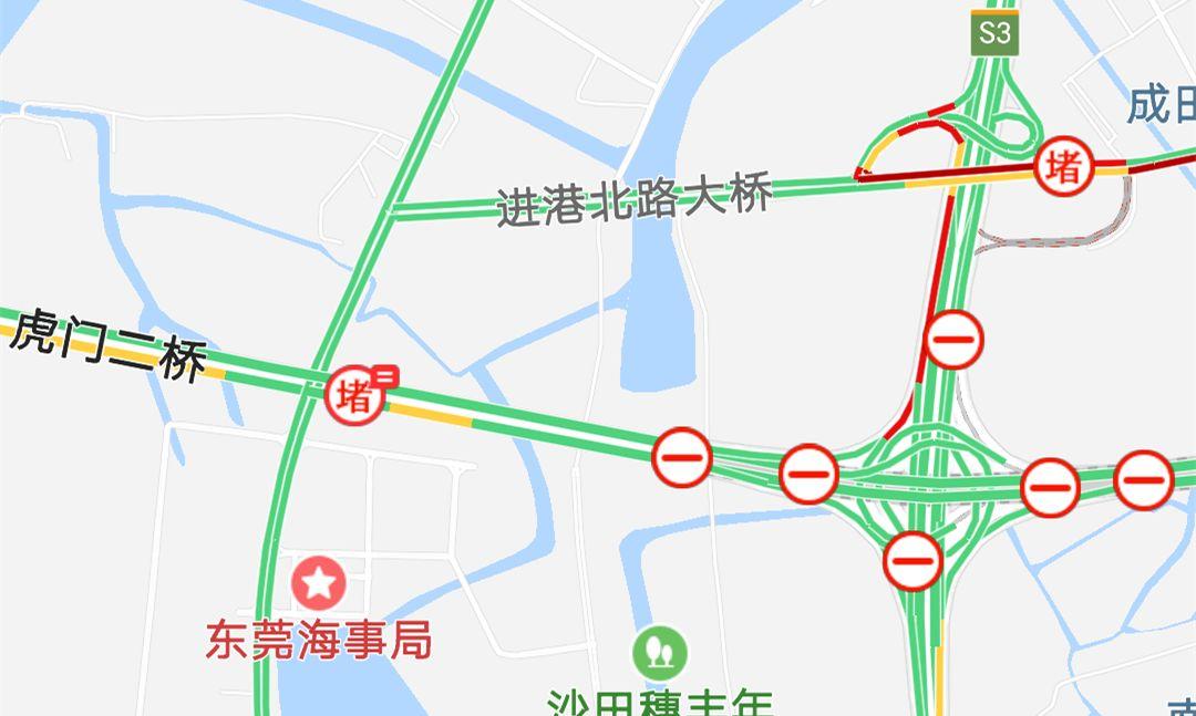 深夜东莞人的朋友圈都堵哭了！南沙大桥塞成新景点！