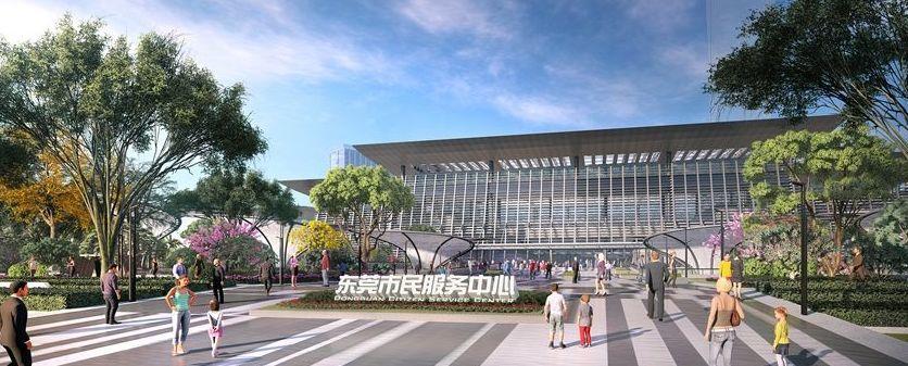 定了！东莞市民服务中心国庆后试运行！超级高大上！！