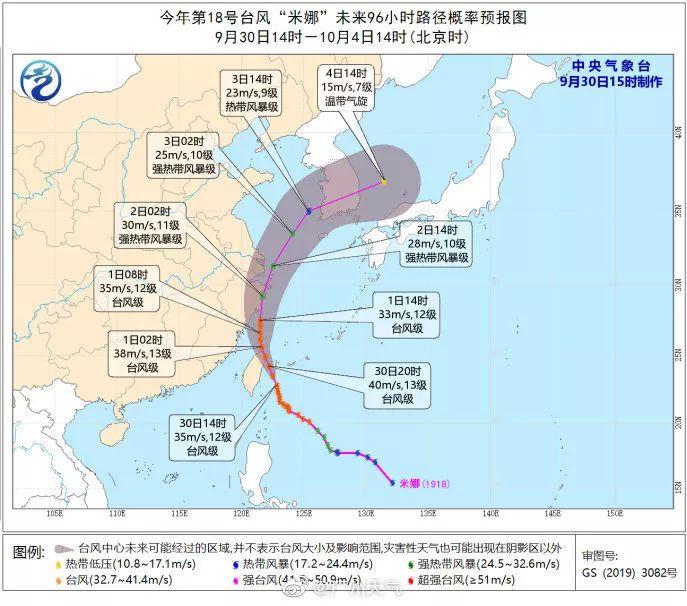 第18号台风“米娜”来袭！东莞的天气将会..........