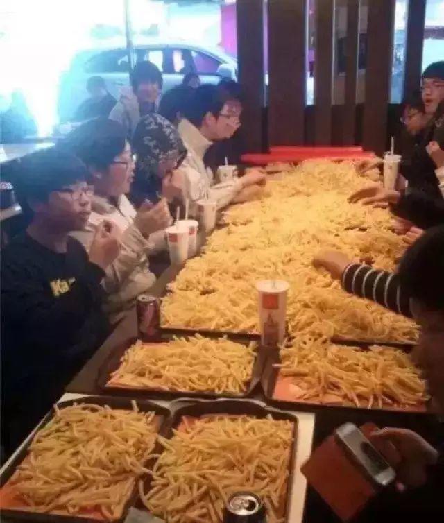 OMG！今天东莞所有麦当劳薯条买一送一啦喂！！