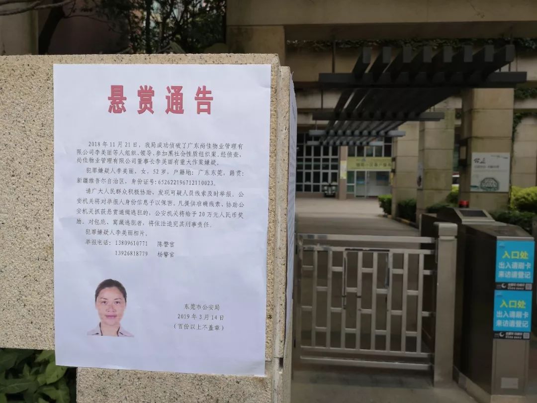 警方悬赏20万！东莞全城通缉这名女子！