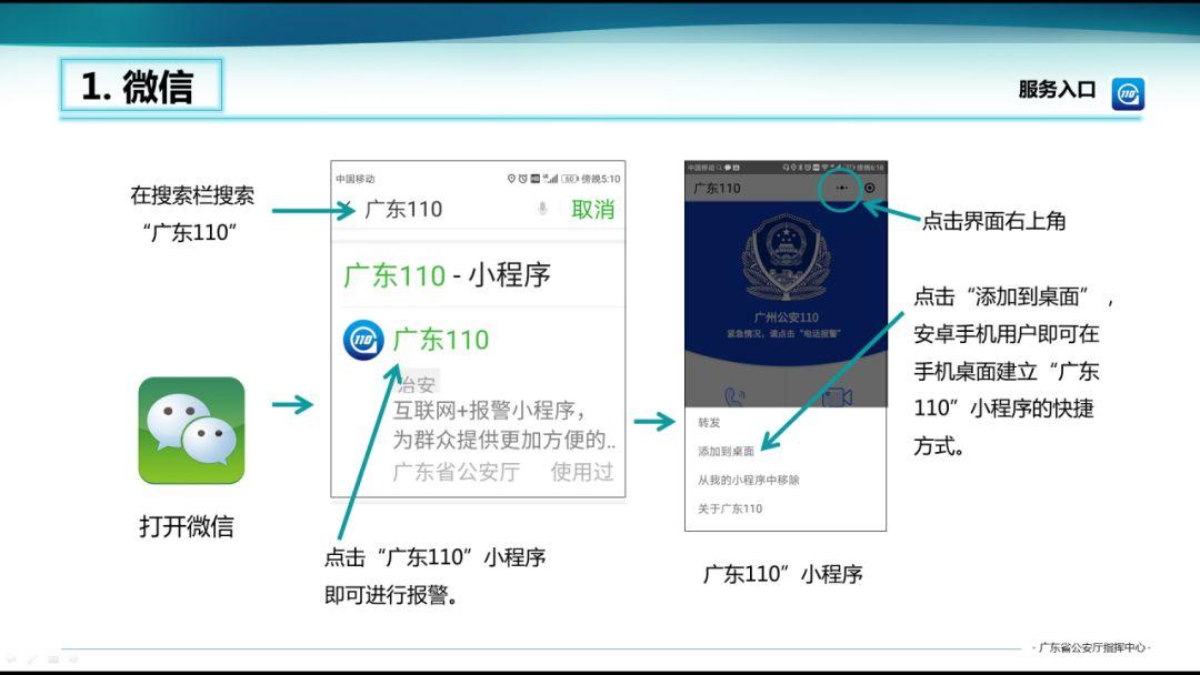 今天起，东莞人也能用微信报警了！今后报警可这样操作…
