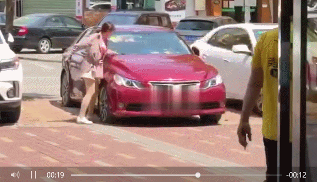 千万别得罪女人! 这位粤S*****的车主, 你的锐志要被废了!