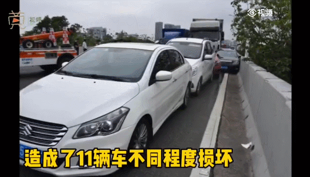东莞一小货车高速上“神操作”，连撞10车！只因忽略了这件事！