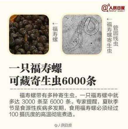 多地已出现，这种东西别误食！寄生虫多达6000条，严重可致命！