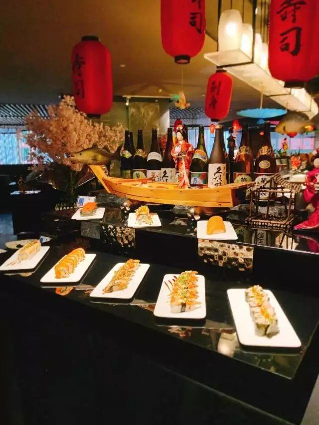 五星自助餐！168元抢3人美思威尔顿酒店日料自助餐！各式各样刺身、花样寿司、美味铁板烧、现烤牛扒····（周末节假日通用）