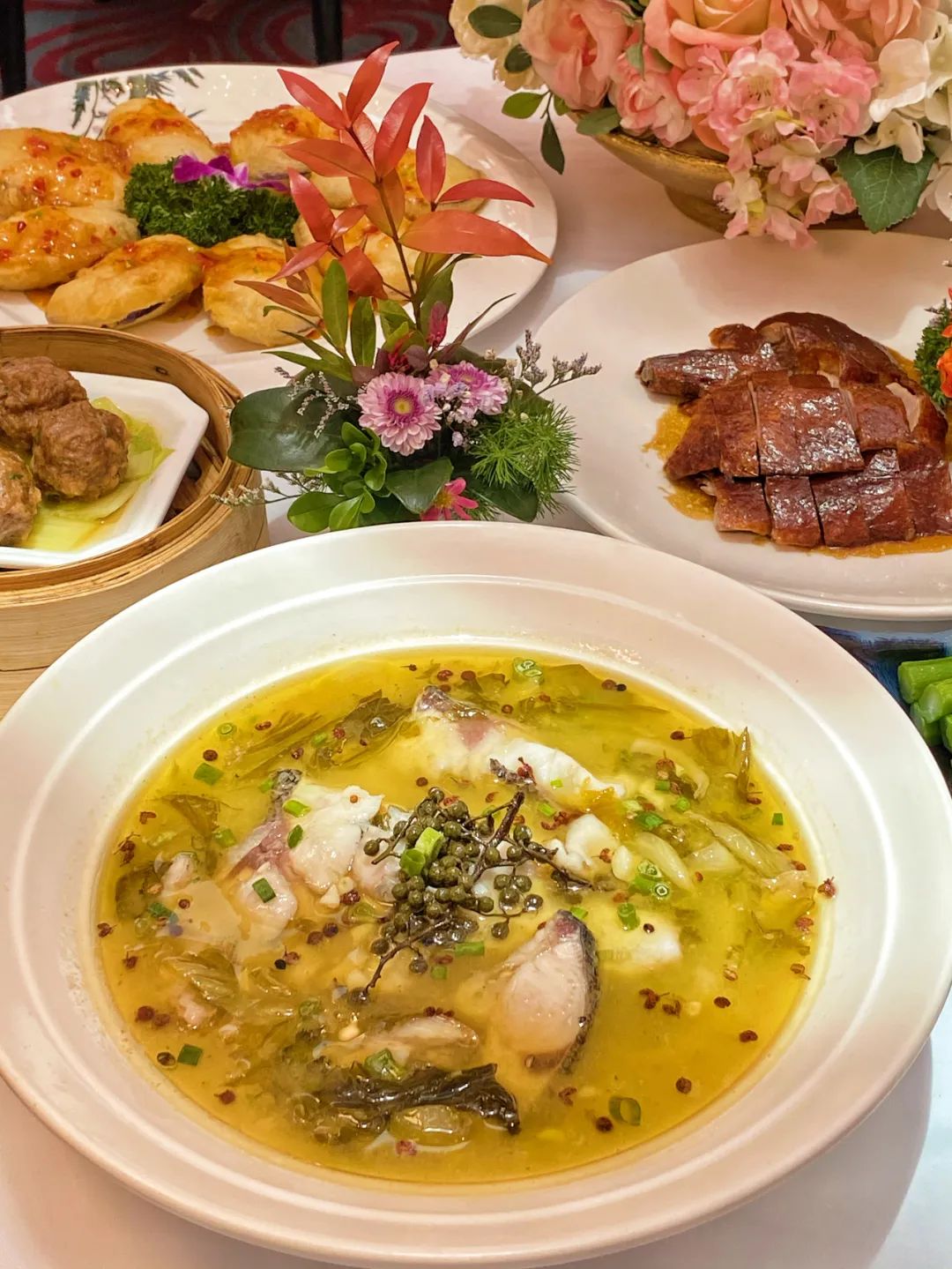 经典粤式味，道道入人心，118元抢购【稻香酒家】嗨到爆4人餐，脆皮烧米鸭•翠花煮酸菜鱼等