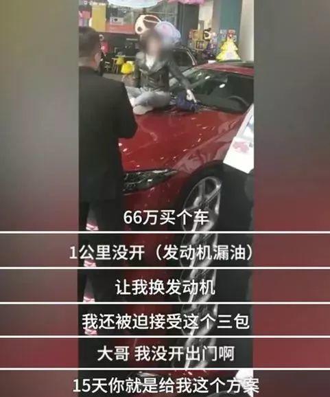 "受到了奇耻大辱!" 女子维权坐奔驰车顶怒怼4S店，网友却都站她…