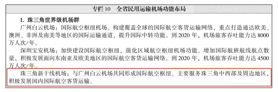 定了！广东又有一个新机场要落成！选址就在这里...
