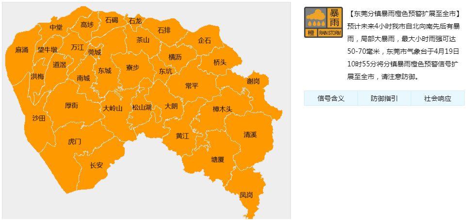 水浸街又来了！雷雨大风+暴雨预警生效！地质灾害预警三级！