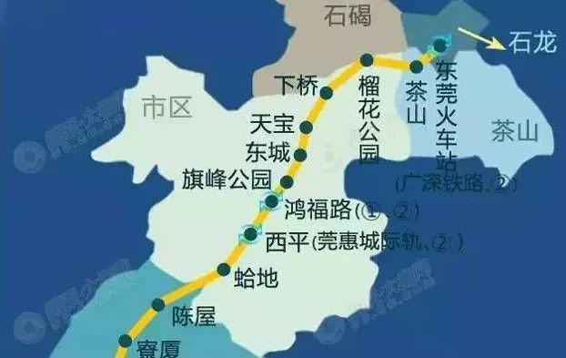 定了！深圳新增多条地铁连接东莞！看看有到你家附近的吗？