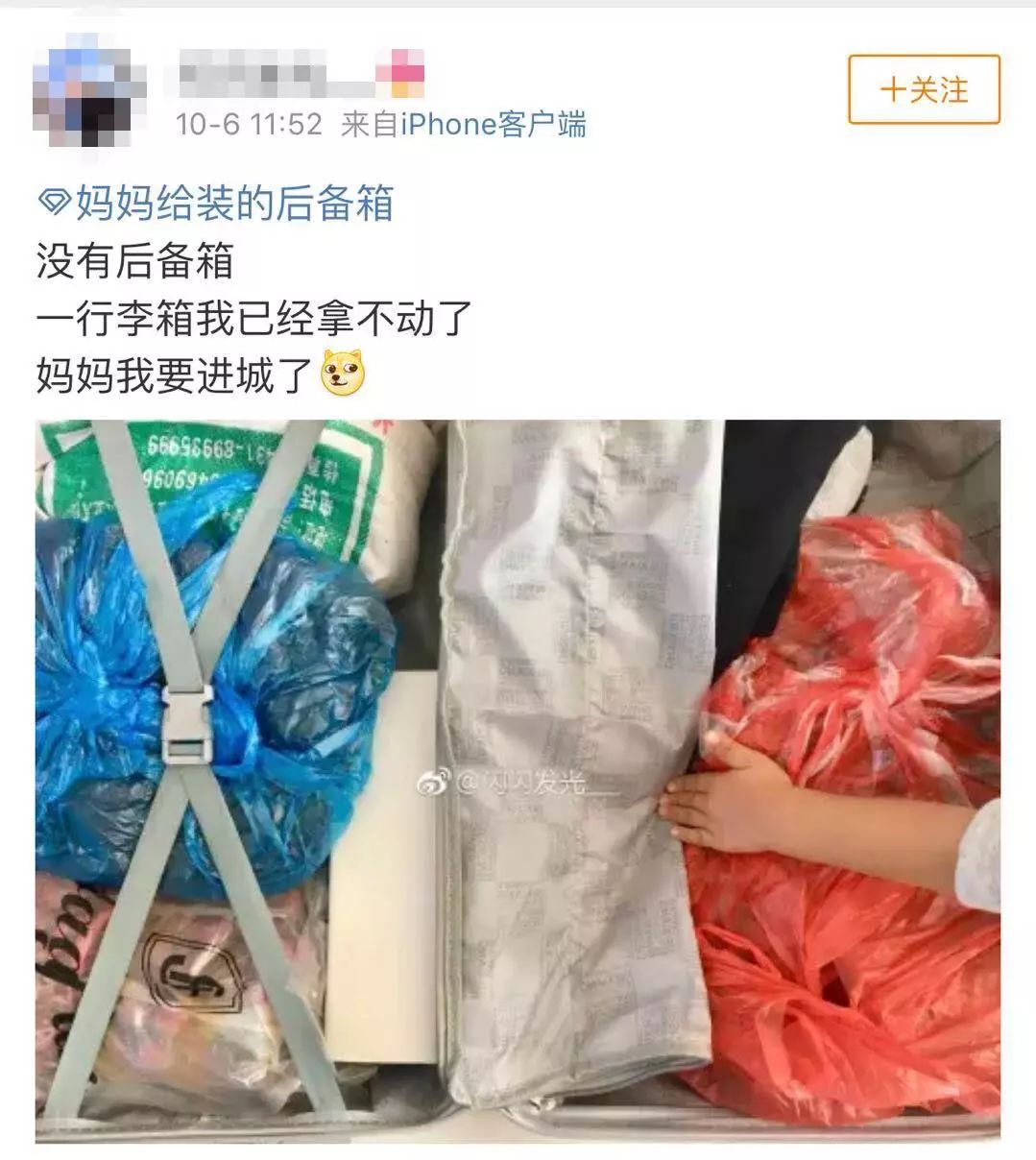 “国庆返程的行李箱”又上热搜，最后一个亮了！