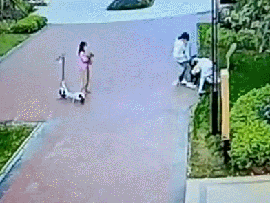 吓人！东莞小女孩遭邻居宠物狗疯狂扑咬，头部被咬伤！