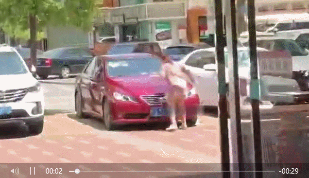 千万别得罪女人! 这位粤S*****的车主, 你的锐志要被废了!
