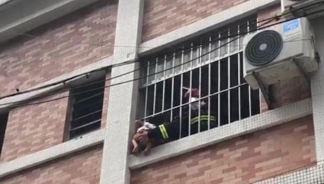 又一起！东莞3岁男童“挂”在窗外苦苦支撑！家长却........