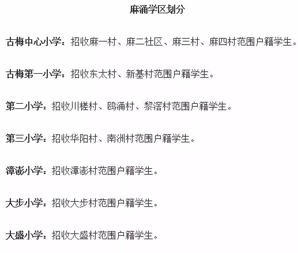 东莞最新学区划分方案公布！赶紧看看你家属于哪个学区？