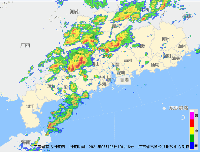 刚刚！东莞暴雨突袭！广东多地下冰雹！回南天什么时候走