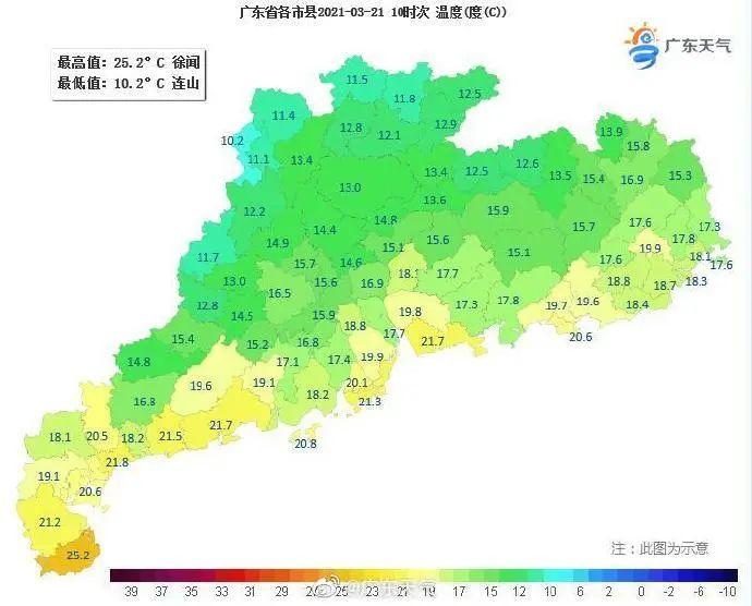 冷空气今日到货！东莞的气温跌至…