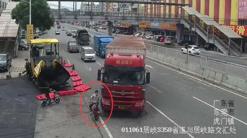 突发！东莞男子被卷入大货车底！结果......