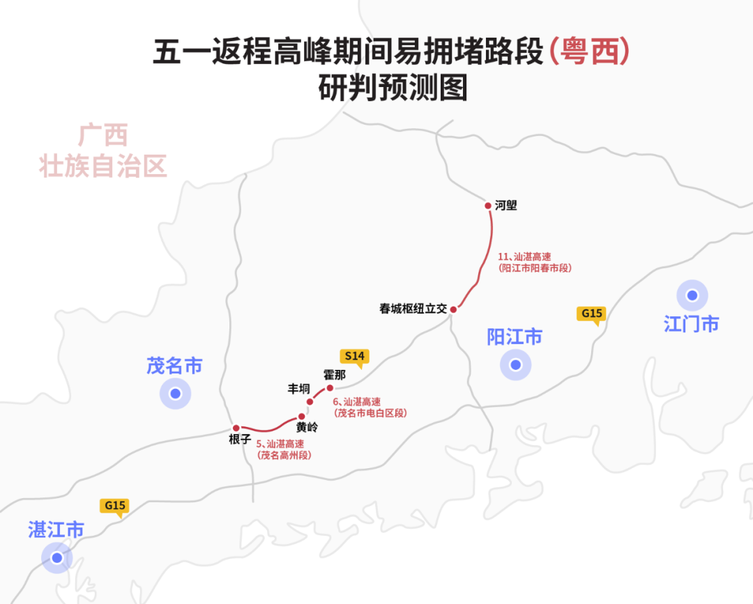 返程高峰杀到！无数部粤S又要塞死在高速上!