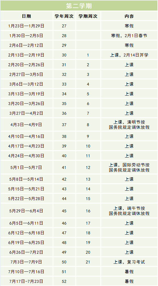 定了！东莞新学年校历出炉！寒暑假时间是…