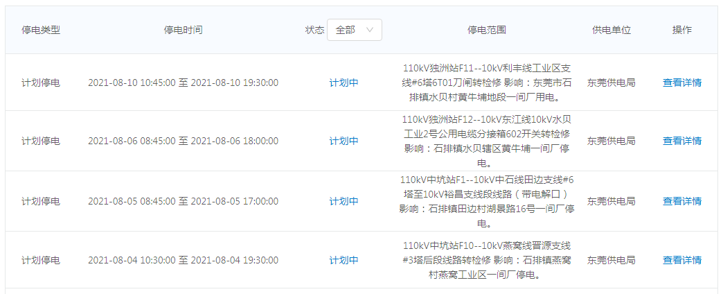 直飙38℃！更可怕的是！东莞27个镇街计划停电，快看看有你家没...