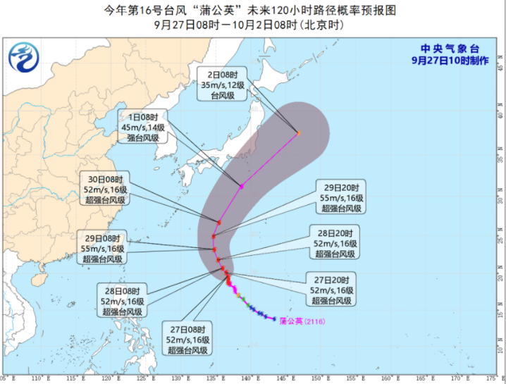 紧急提醒！台风“蒲公英”升级为超强台风！东莞接下来...