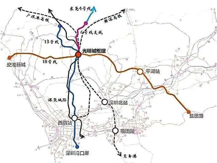 东莞将大爆发！深圳地铁6号支线将衔接东莞！开通时间曝光
