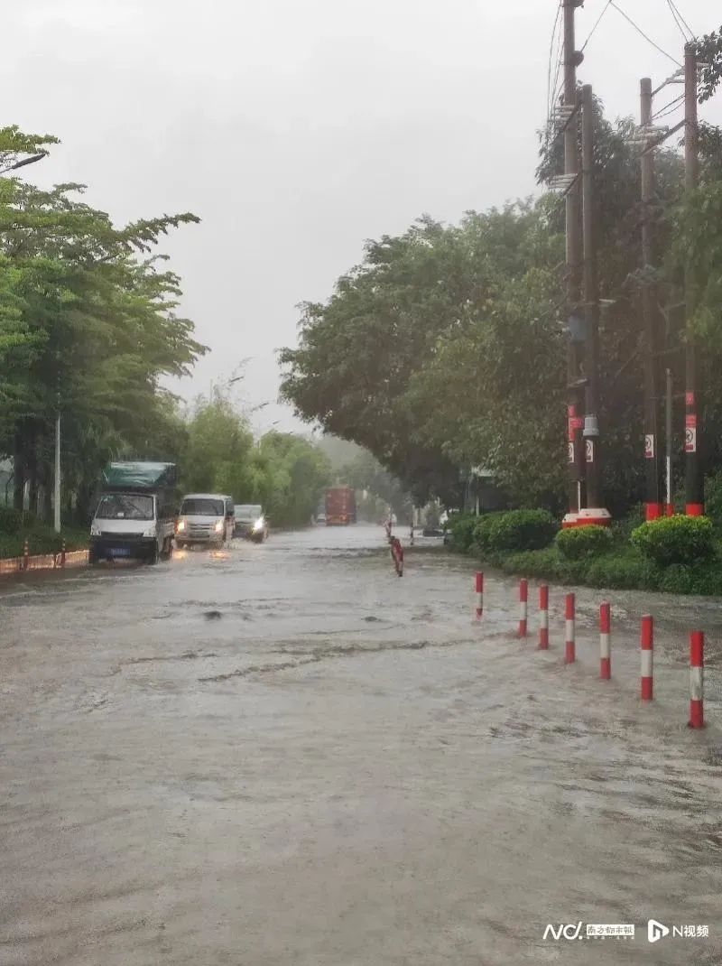 水漫家中…广东多地暴雨红色预警生效！东莞什么时候下？东莞气象局回应...