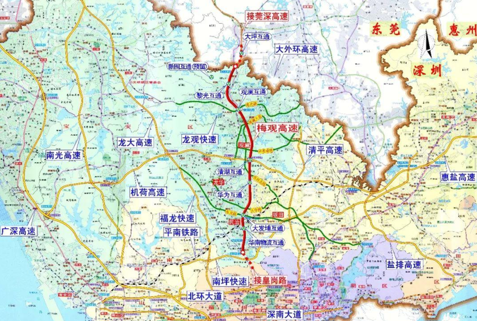 直通深圳！双向14车道！东莞人常走的这条高速有大变化！
