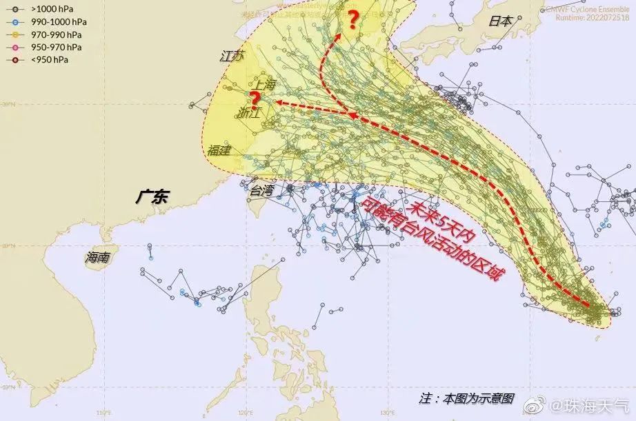 突发! 5号台风"桑达"将生成!东莞天气将......更可怕的是.....