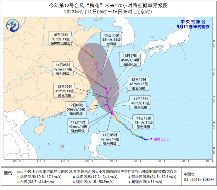 紧急！双预警生效！台风“梅花”爆发式加强！东莞人快做好准备！