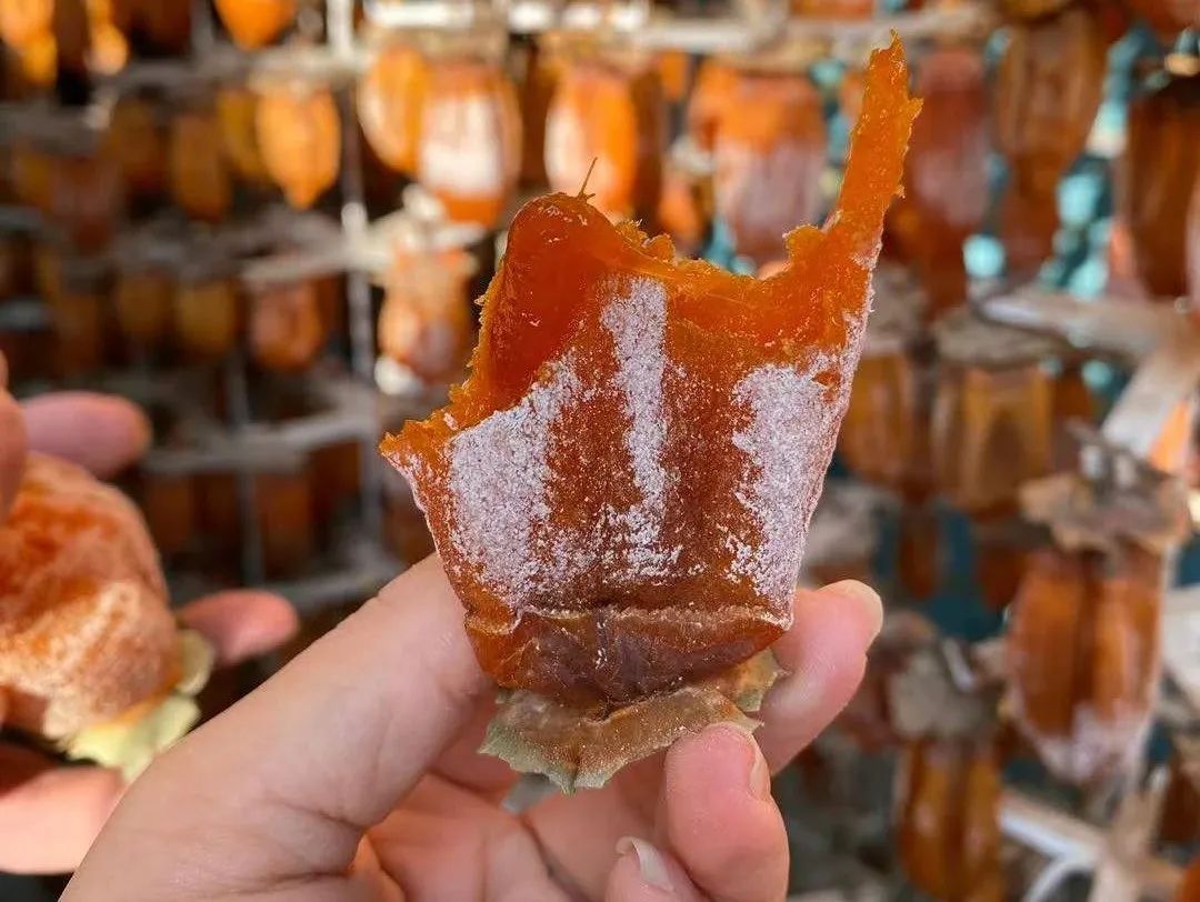 一年只卖30天!2022头茬富平糖心柿饼13.9/箱!甜如蜜、软如棉、溏心十足!