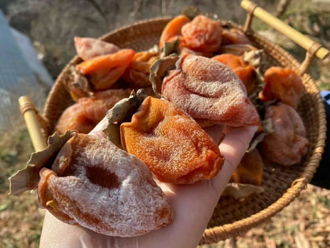一年只卖30天！2022头茬富平糖心柿饼13.9/箱！甜如蜜、软如棉、溏心十足！