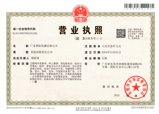 ICP经营许可证