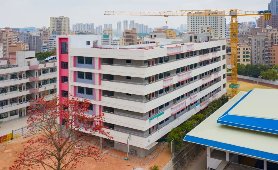 学位+810！东莞又一所公办学校扩建即将完工