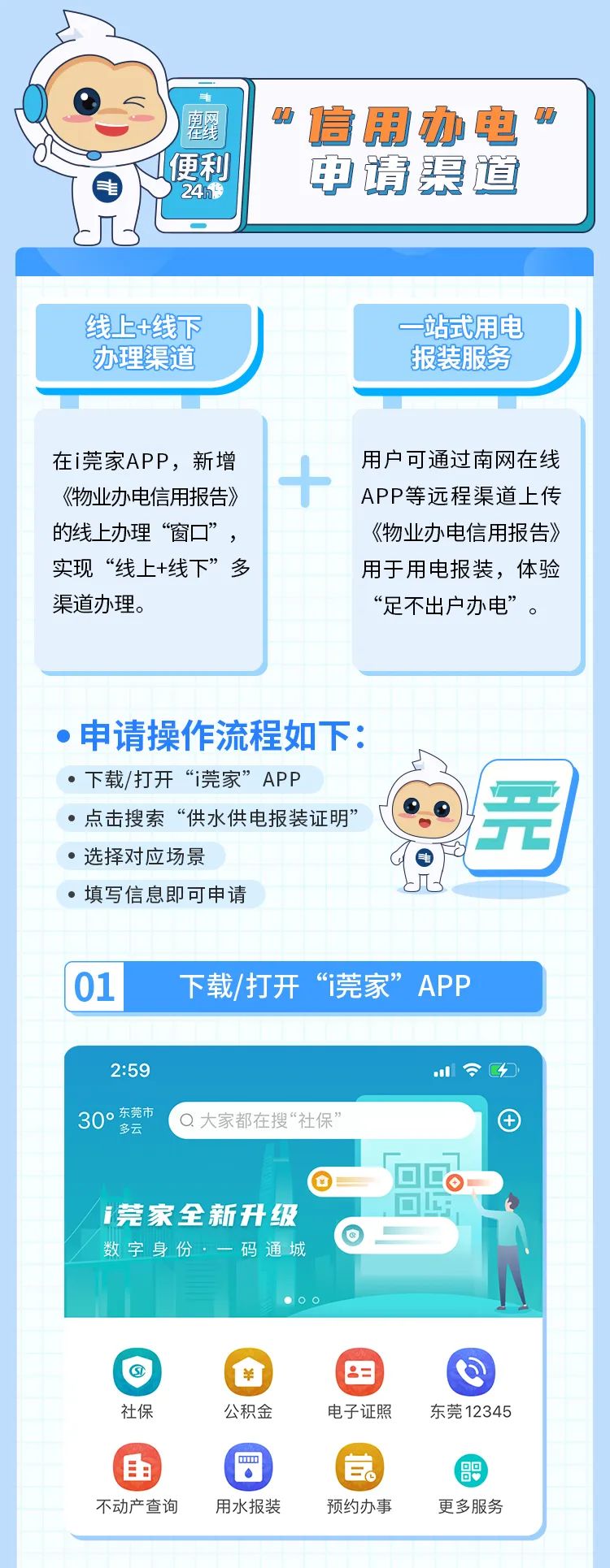 有“信用报告”就能申请用电？东莞“信用办电”报装服务上线啦！