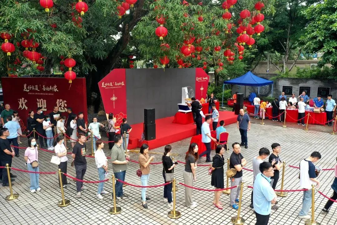 羡慕！东莞这条村火了！村民摇号分房，共769套！