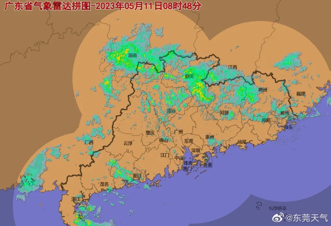 强对流杀到！暴雨+大风极端天气回归！东莞气温将跌到.....