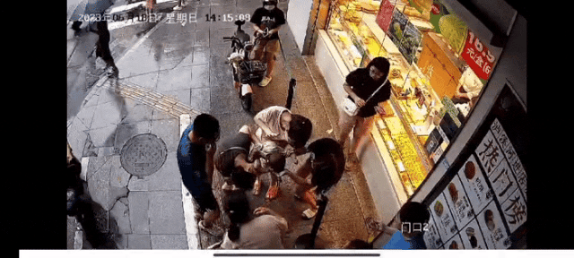 危险！东莞闹市中，一岁半女童命悬一线！