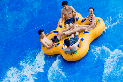 冲鸭~『隐贤山庄水上乐园』低至89/人！下雨也能玩，敢“浪”更尽兴！Summer狂欢开启！