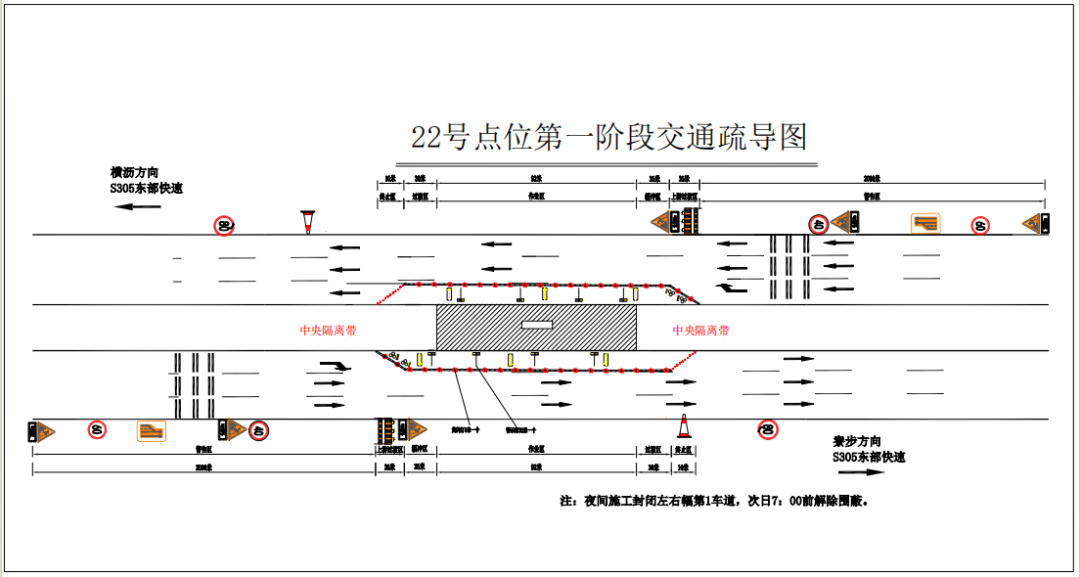 即日起！东部快速这里将进行封路！时间长达76天！