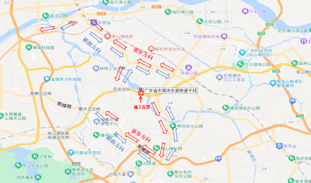 即日起！东部快速这里将进行封路！时间长达76天！