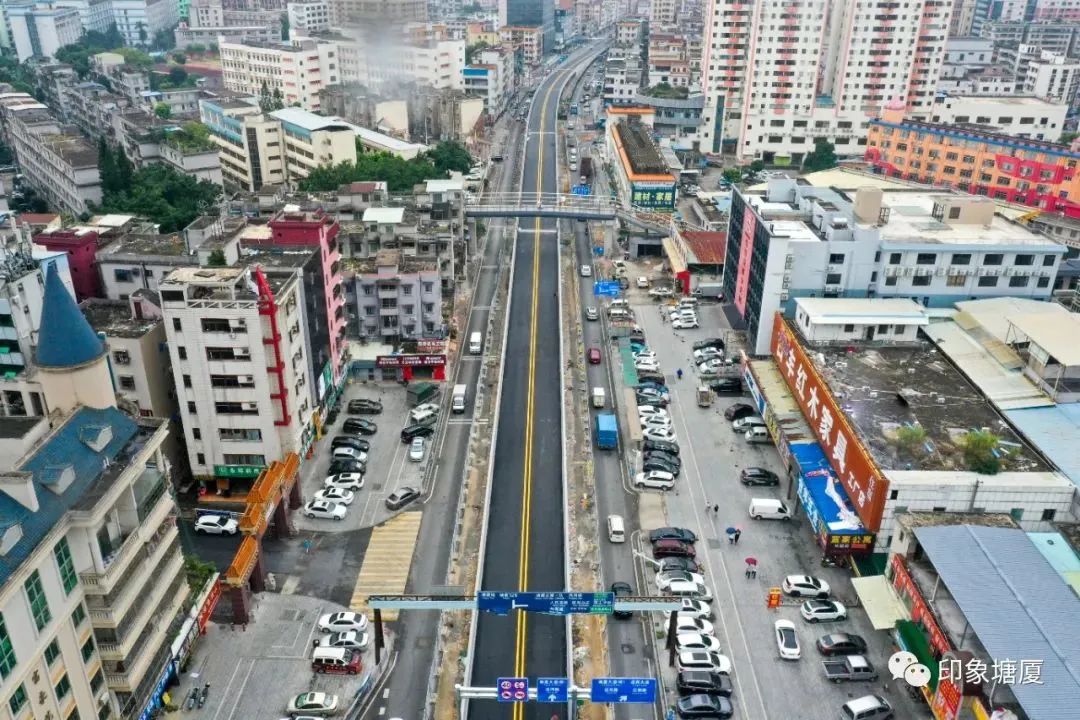 今天，东莞这座立交桥正式通车！
