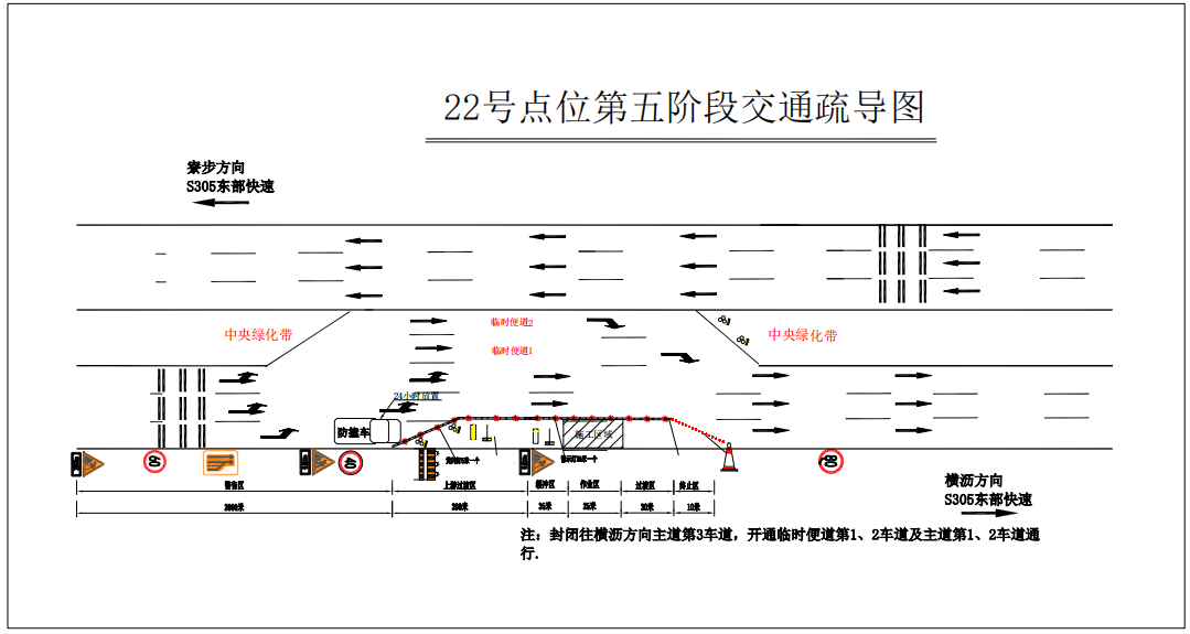 即日起！东部快速这里将进行封路！时间长达76天！